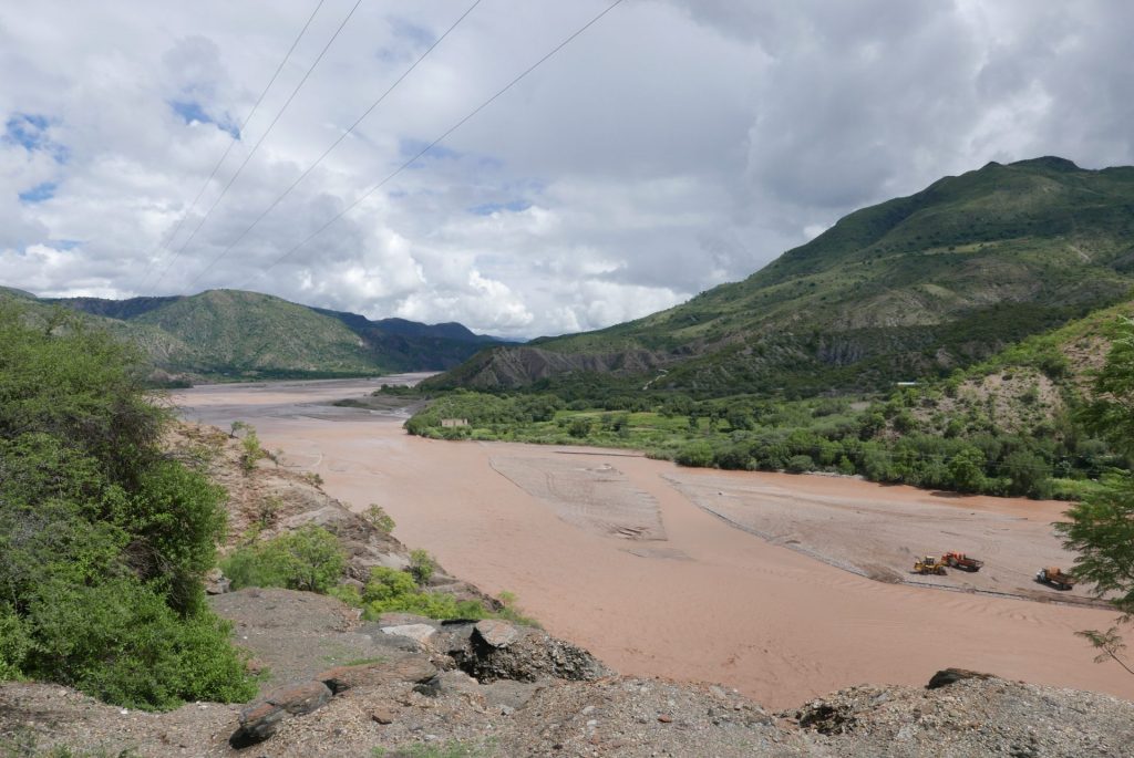 Lecho del río Pilcomayo
